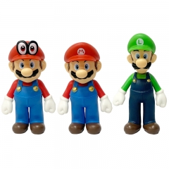 21cm 3 Styles Super Mario Bro Cartoon Anime PVC Figure Toy