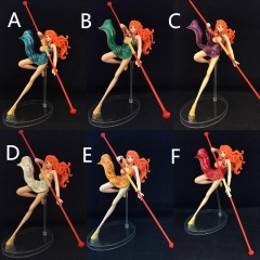 5 Styles 20cm One Piece Nami PVC Anime Figure Toy