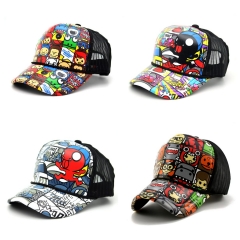 4 Styles Cartoon Anime Baseball Hat Cap