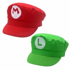 2 Styles Super Mari Bro Cartoon Anime Baseball Hat Cap