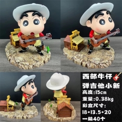 15cm Crayon Shin-chan Cartoon Anime PVC Figure Toy