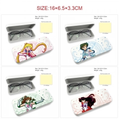 6 Styles Pretty Soldier Sailor Moon Cartoon Anime PU Glasses Case