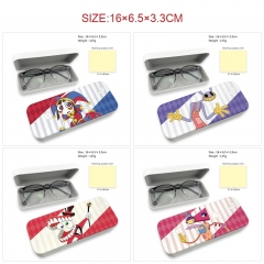 7 Styles The Amazing Digital Circus Cartoon Anime PU Glasses Case