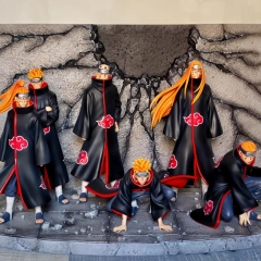6PCS/SET 30-35 CM Naruto Pain Anime PVC Figure Toy