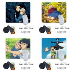 9 Styles Howl's Moving Castle Cartoon Anime Mouse Pad