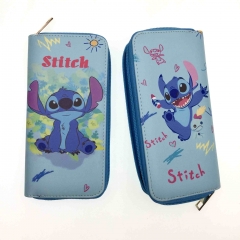 2 Styles Lilo & Stitch Cartoon Purse Anime Long Wallet