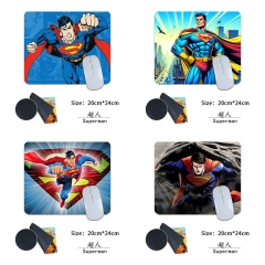 5 Styles Superman Cartoon Anime Mouse Pad