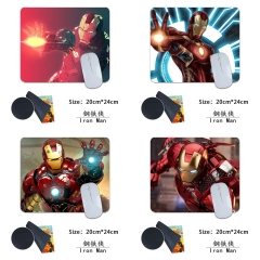 8 Styles Iron Man Cartoon Anime Mouse Pad