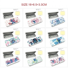 9 Styles Lilo & Stitch Cartoon Anime PU Glasses Case