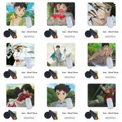 16 Styles The Boy and the Heron Cartoon Anime Mouse Pad