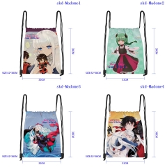 32*38cm 7 Styles An Archdemon's Dilemma How to Love Your Elf Bride Cartoon Anime Drawstring Bag