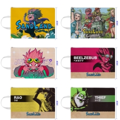 8 Styles SAND LAND Cartoon Pattern Anime File Pocket