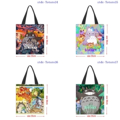 33x38CM 5 Styles My Neighbor Totoro Shopping Bag Canvas Anime Handbag