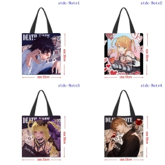 33x38CM 8 Styles Death Note Shopping Bag Canvas Anime Handbag