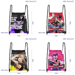 32*38cm 5 Styles Sentai Daishikkaku Cartoon Anime Drawstring Bag