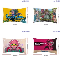 8 Styles SAND LAND Cartoon Square Anime Pillow Case