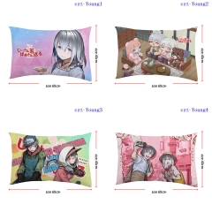 9 Styles Grandpa and Grandma Turn Young Again Cartoon Square Anime Pillow Case