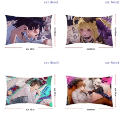 6 Styles Death Note Cartoon Square Anime Pillow Case