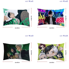 6 Styles Wind Breaker Cartoon Square Anime Pillow Case