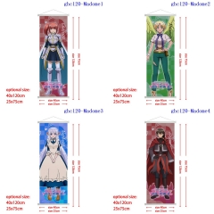 2 Sizes 8 Styles An Archdemon's Dilemma How to Love Your Elf Bride Cartoon Wall Scrolls Anime Wallscrolls