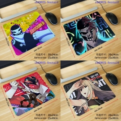 6 Styles Sentai Daishikkaku Cartoon Anime Mouse Pad（30X25x0.3cm）