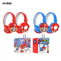 2 Styles Super Mario Bro Cartoon Anime Headphone