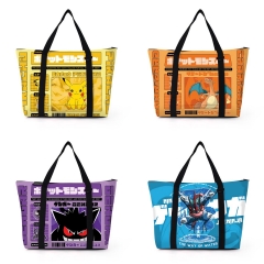 5 Styles Pokemon Cartoon Shopping Bag Anime Shoulder Bag