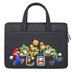 3 Styles Super Mario Bro Cartoon Anime Laptop Bag