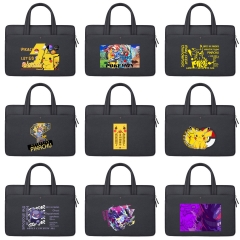 18 Styles Pokemon Cartoon Anime Laptop Bag