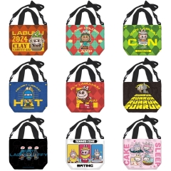 12 Styles Labubu jeffy Cartoon Shopping Bag Anime Shoulder Bag