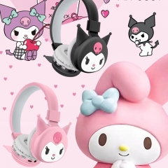 3 Styles Sanrio Kuromi Cartoon Anime Headphone