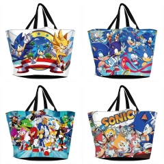 5 Styles Sonic the Hedgehog Cartoon Shopping Bag Anime Shoulder Bag