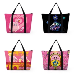 4 Styles Kirby Cartoon Shopping Bag Anime Shoulder Bag