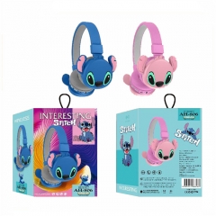 2 Styles Lilo & Stitch Cartoon Anime Headphone