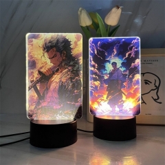 3 Styles One Piece Cartoon 3D Anime Nightlight