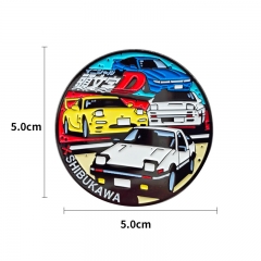 Initial D Cartoon Anime Alloy Pin Brooch Badge