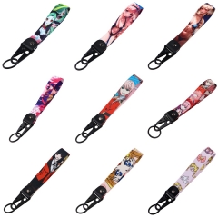 13 Styles Hugtto! Precure Cartoon Woven Label Anime Lanyard Keychain