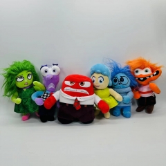 6 Styles Inside Out Cartoon Anime Plush Toy Doll