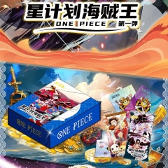 24 Styles One Piece SSR Paper Anime Mystery Surprise Box Playing Card
