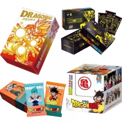 13 Styles Dragon Ball Z SSR Paper Anime Mystery Surprise Box Playing Card
