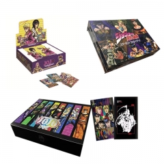 2 Styles JoJo's Bizarre Adventure SSR Paper Anime Mystery Surprise Box Playing Card