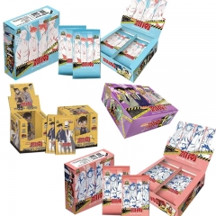 12 Styles Detective Conan SSR Paper Anime Mystery Surprise Box Playing Card