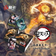 35 Styles Demon Slayer: Kimetsu no Yaiba SSR Paper Anime Mystery Surprise Box Playing Card