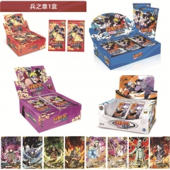 24 Styles Naruto SSR Paper Anime Mystery Surprise Box Playing Card