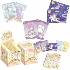 12 Styles Sanrio SSR Paper Anime Mystery Surprise Box Playing Card