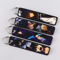 8 Styles Death Note Woven Label Anime Lanyard Keychain