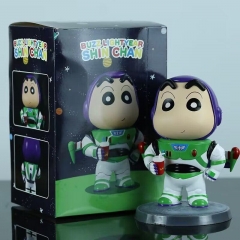 16CM Crayon Shin-chan Buzz Lightyear PVC Anime Figure Toy