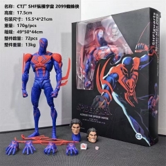 17.5CM Marvel The Avengers Spider Man 2099 # Anime PVC Figure Toy