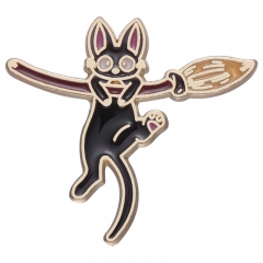 Black Cat Anime Alloy Pin Brooch