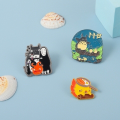 3 Styles My Neighbor Totoro Anime Alloy Pin Brooch